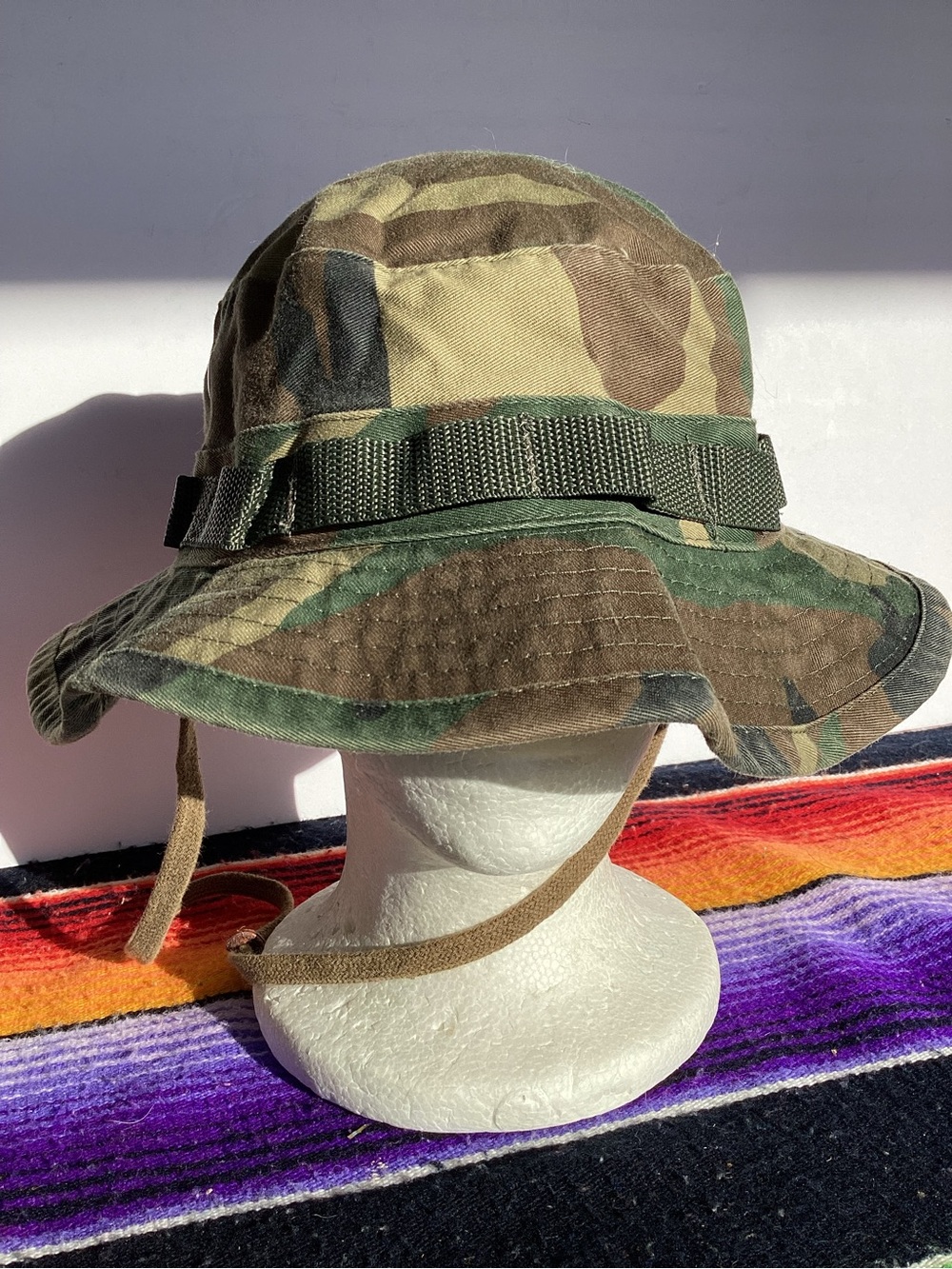 U.S. army Camo hot weather camo bucket hat type 2 size 8 - Picture 9 of 9